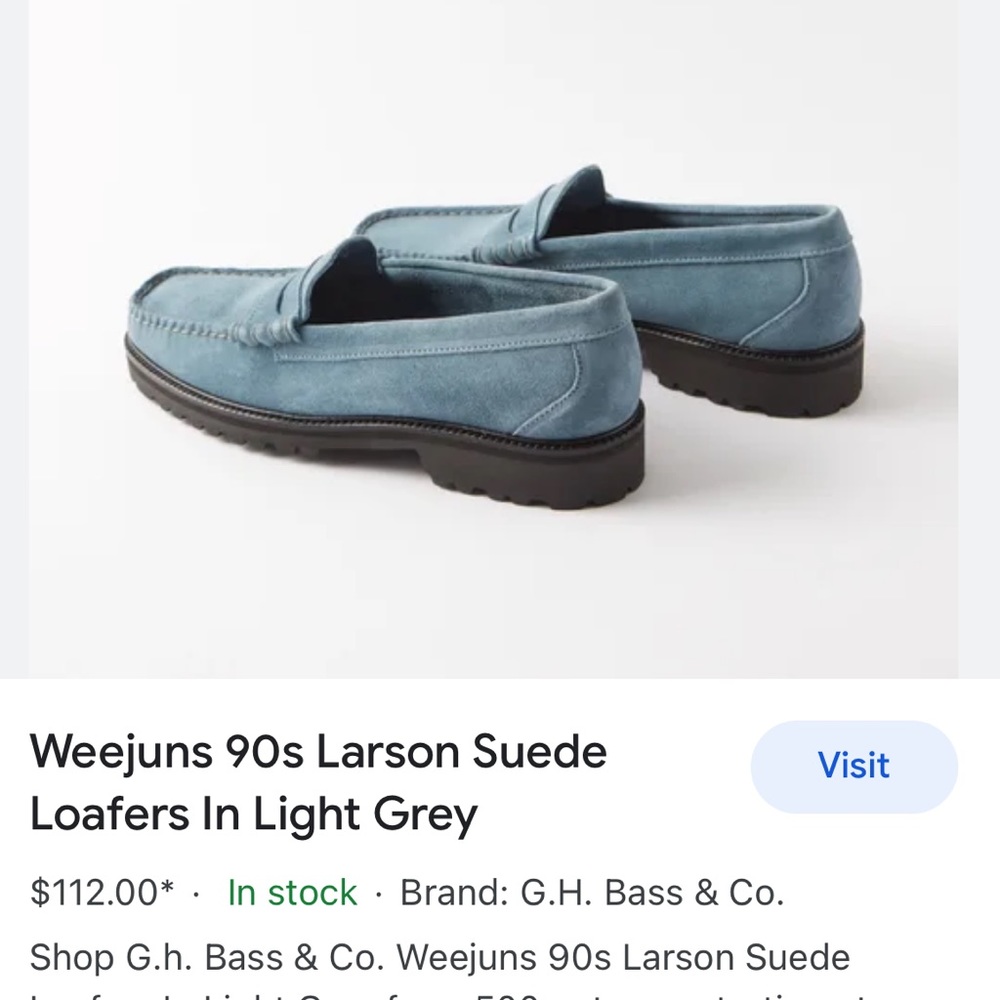 Weejuns 90s Larson leather